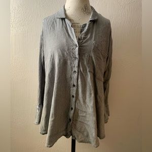 Free People button down